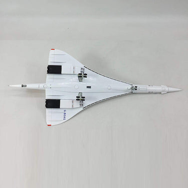 French Concorde Airplane Model Plane Model Aircraft Diecast Metal 1/200 Scale Planes AV8R
